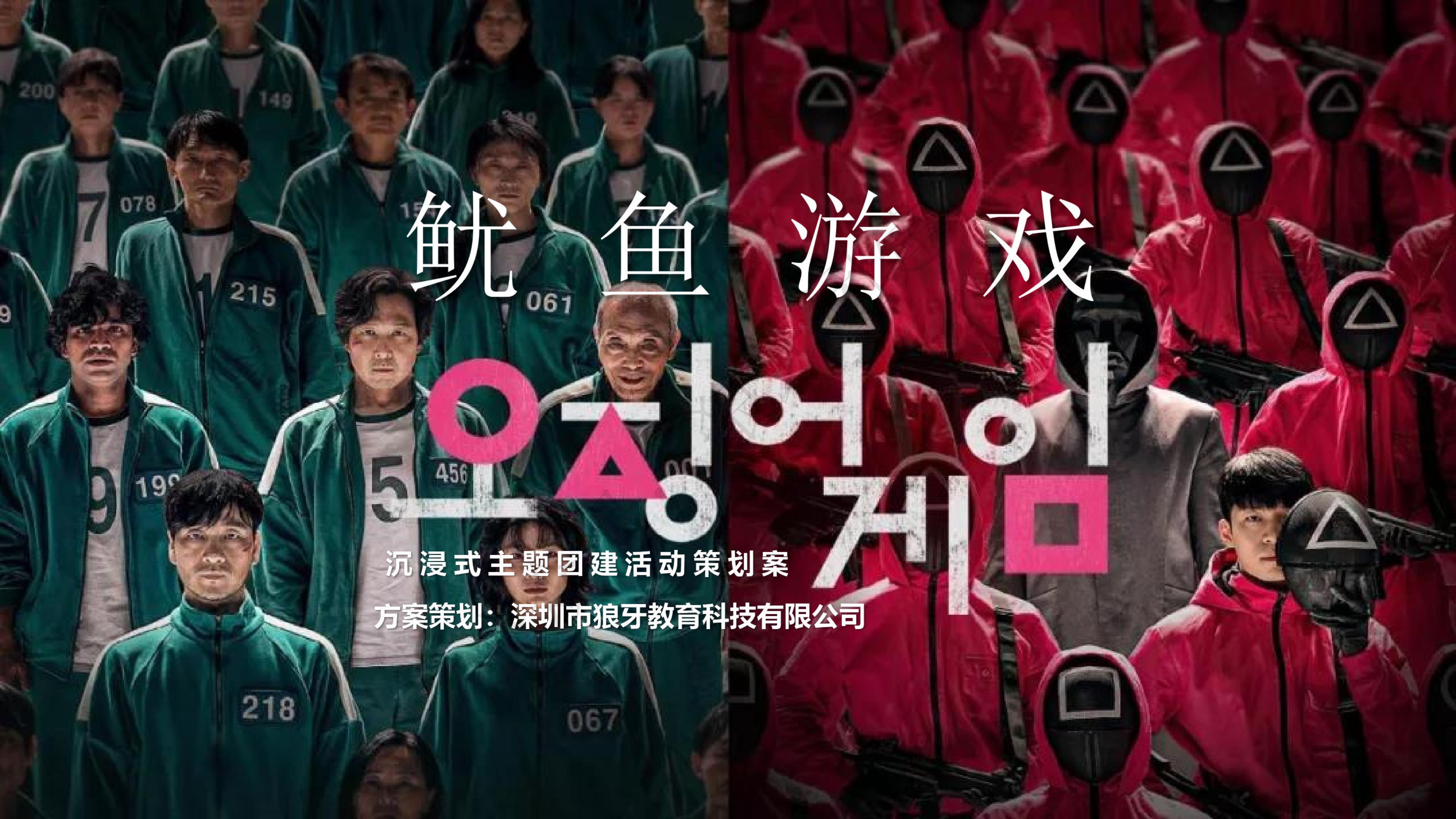 魷魚(yú)游戲主題團建